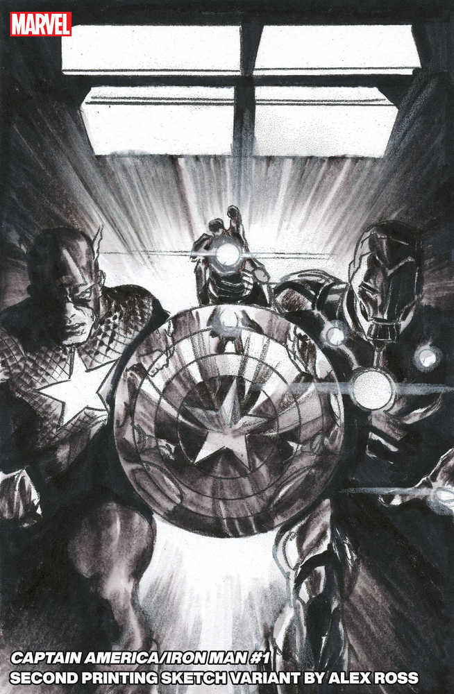 Captain America Iron Man #1 (Of 5) 2ND Printing Alex Ross Variant | Dragon's Lair Comics and Fantasy Houston TX