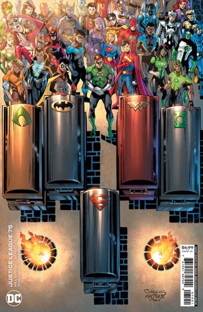 Justice League #75 Cover D Dan Jurgens & Norm Rapmund Card Stock Variant | Dragon's Lair Comics and Fantasy Houston TX