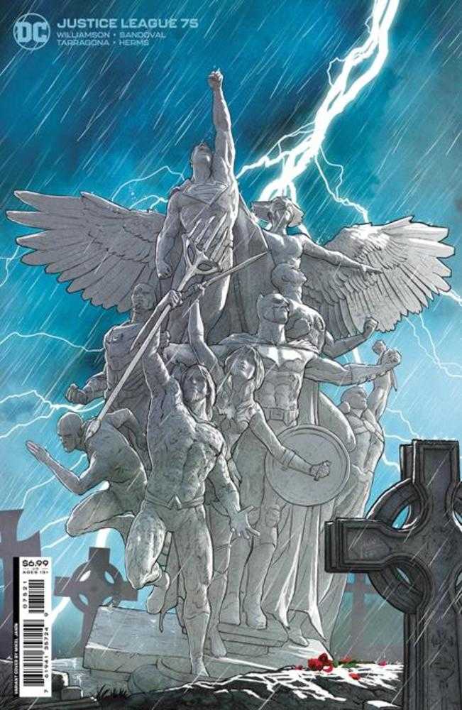 Justice League #75 Cover B Mikel Janin Card Stock Variant | Dragon's Lair Comics and Fantasy Houston TX