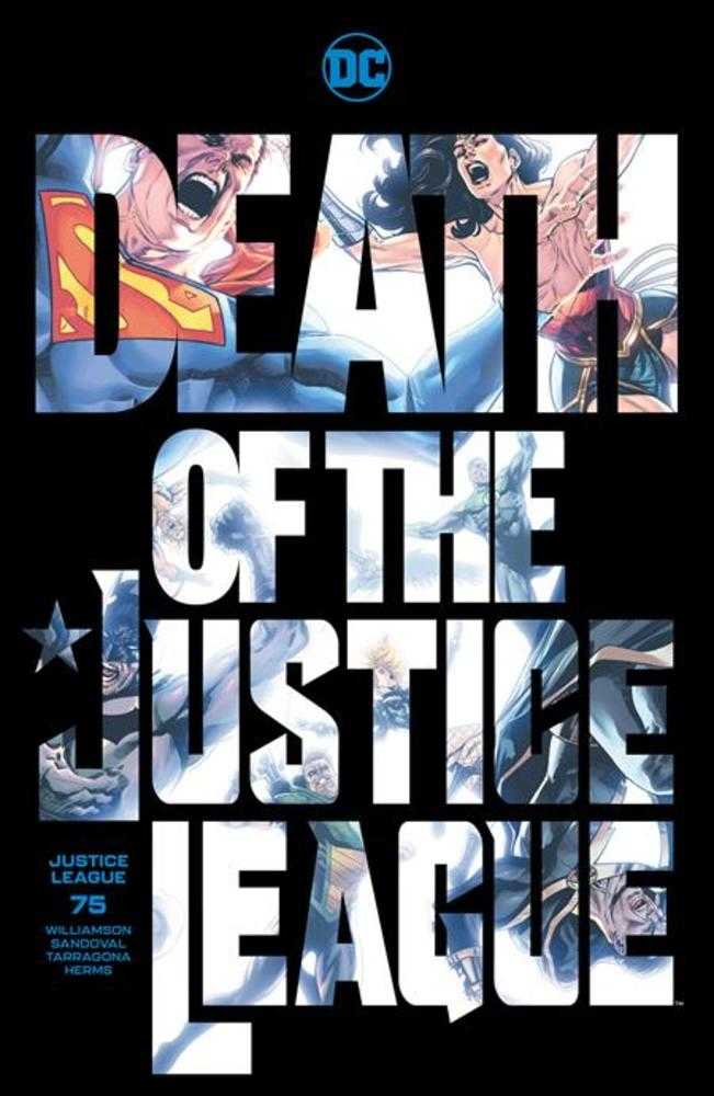 Justice League #75 Cover A Daniel Sampere & Alejandro Sanchez Acetate | Dragon's Lair Comics and Fantasy Houston TX