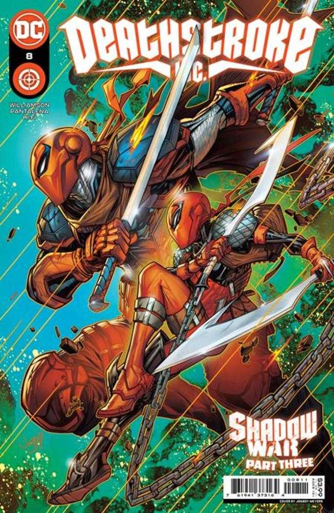 Deathstroke Inc #8 Cover A Jonboy Meyers (Shadow War) | Dragon's Lair Comics and Fantasy Houston TX