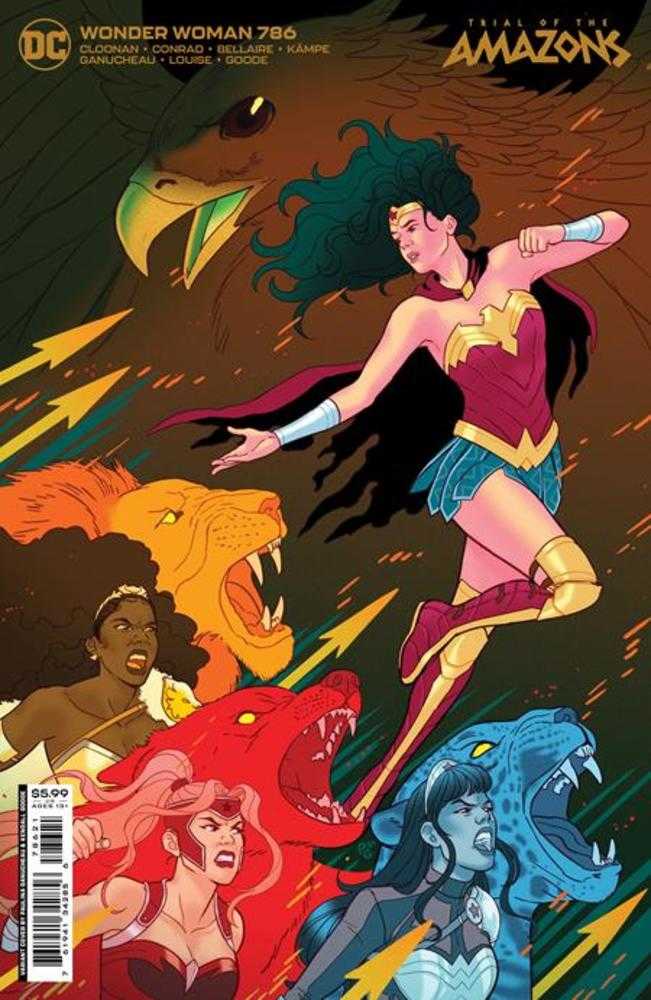 Wonder Woman #786 Cover B Paulina Ganucheau Card Stock Variant (Trial Of The Amazons) | Dragon's Lair Comics and Fantasy Houston TX