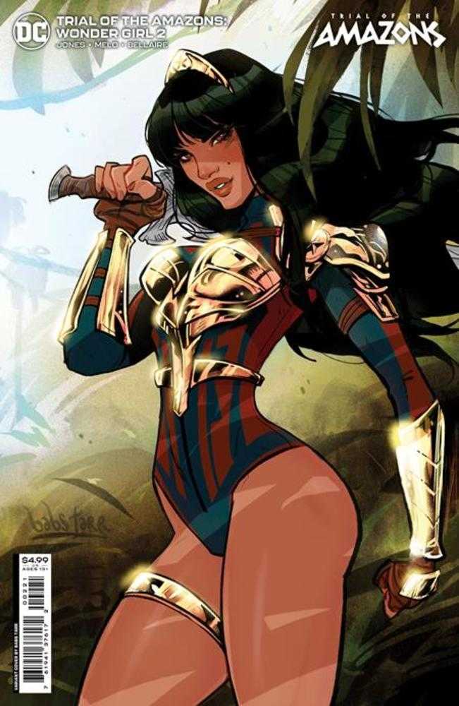 Trial Of The Amazons Wonder Girl #2 (Of 2) Cover B Babs Tarr Card Stock Variant | Dragon's Lair Comics and Fantasy Houston TX