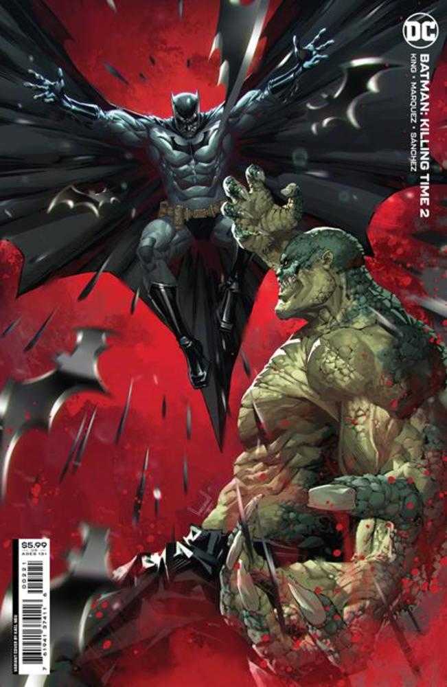 Batman Killing Time #2 (Of 6) Cover B Kael Ngu Card Stock Variant | Dragon's Lair Comics and Fantasy Houston TX