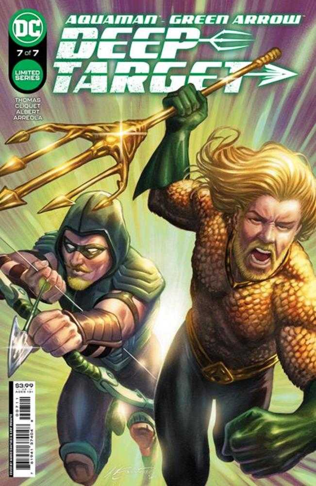 Aquaman Green Arrow Deep Target #7 (Of 7) Cover A Marco Santucci | Dragon's Lair Comics and Fantasy Houston TX