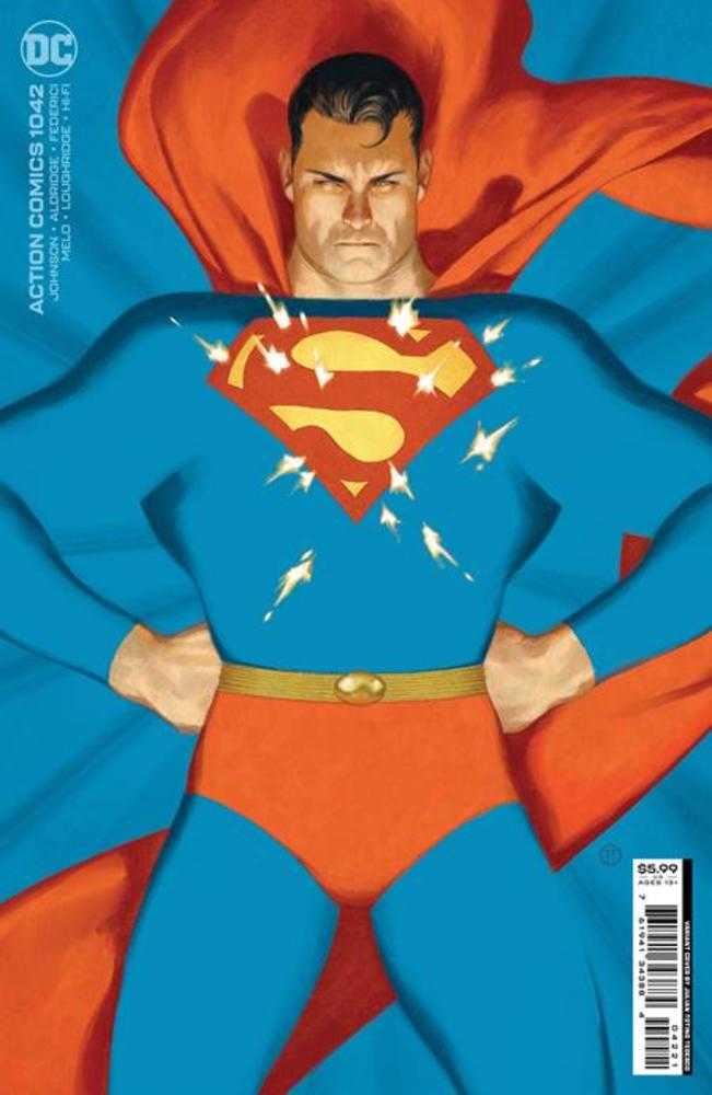 Action Comics #1042 Cover B Julian Totino Tedesco Card Stock Variant | Dragon's Lair Comics and Fantasy Houston TX