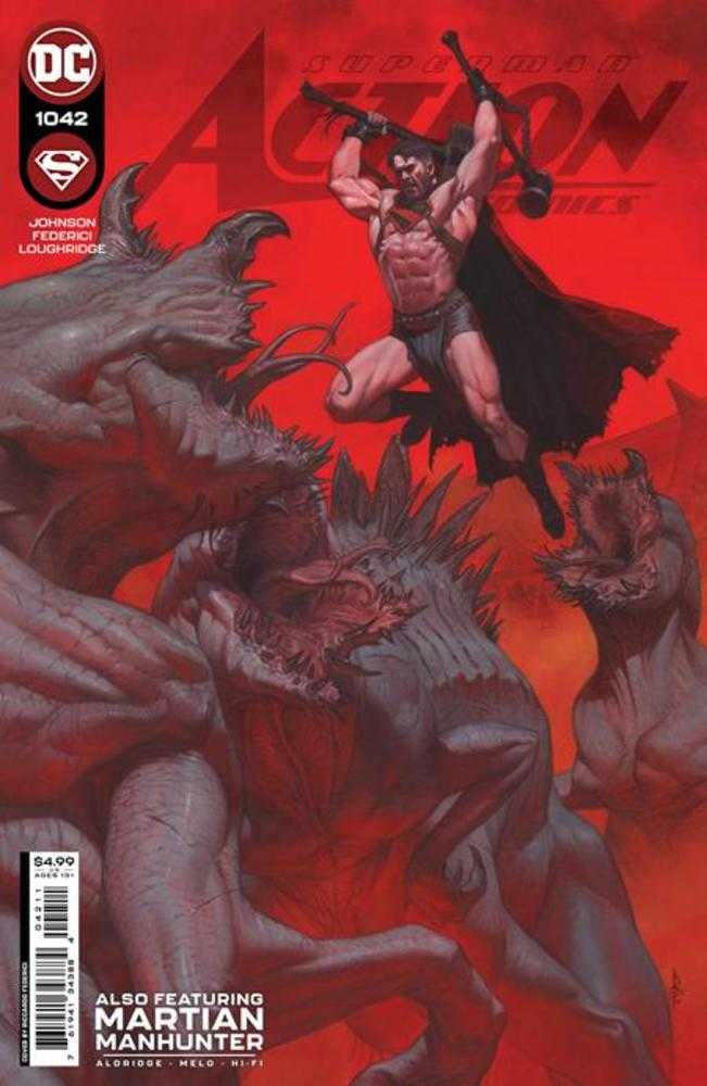 Action Comics #1042 Cover A Riccardo Federici | Dragon's Lair Comics and Fantasy Houston TX