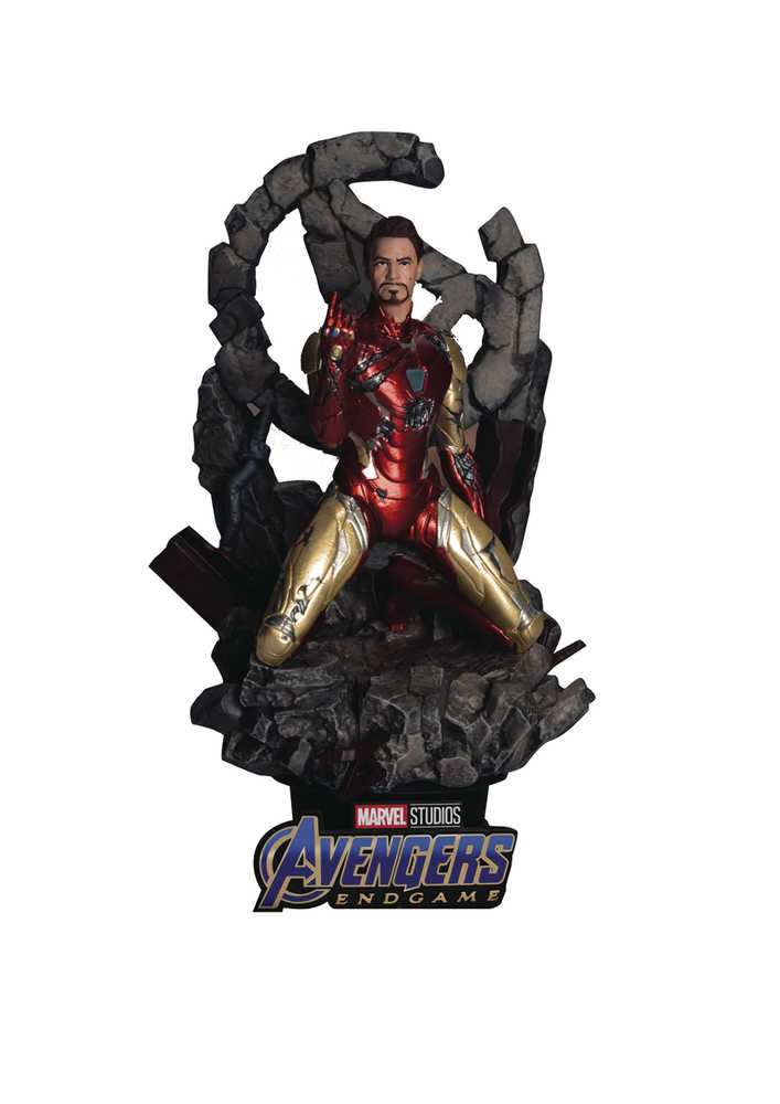 Avengers Endgame Ds-081 Iron Man Mk85 6in Statue | Dragon's Lair Comics and Fantasy Houston TX