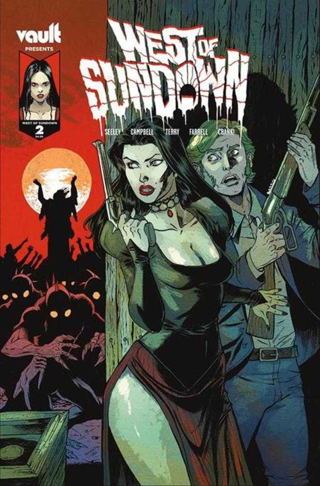 West Of Sundown #2 Cover C Tim Seeley Variant | Dragon's Lair Comics and Fantasy Houston TX