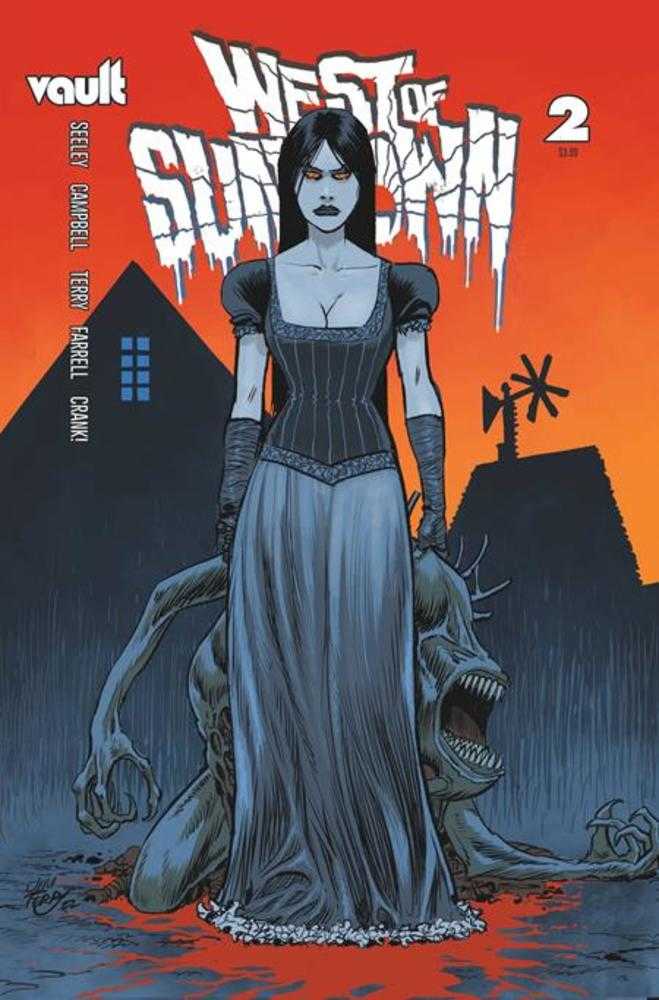 West Of Sundown #2 Cover B Jim Terry Variant | Dragon's Lair Comics and Fantasy Houston TX