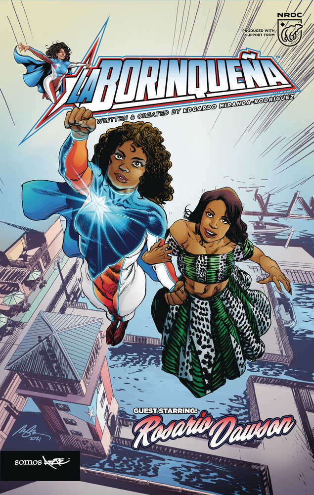 La Borinquena Starring Rosario Dawson Cover G Albuquerque | Dragon's Lair Comics and Fantasy Houston TX