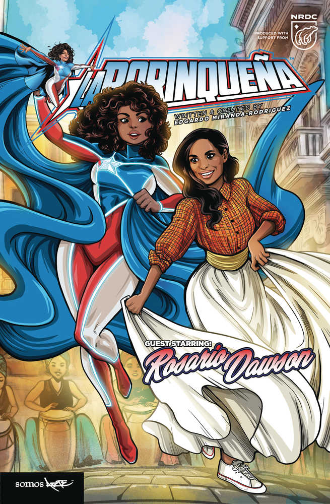 La Borinquena Starring Rosario Dawson Cover F Vecchio | Dragon's Lair Comics and Fantasy Houston TX