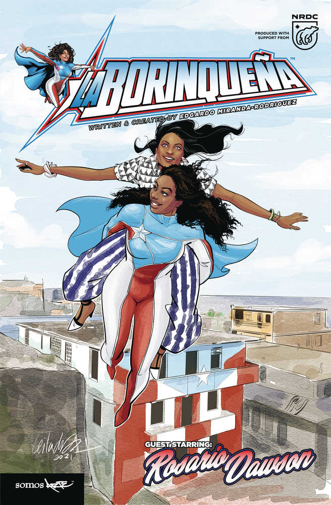 La Borinquena Starring Rosario Dawson Cover E Del Duca | Dragon's Lair Comics and Fantasy Houston TX