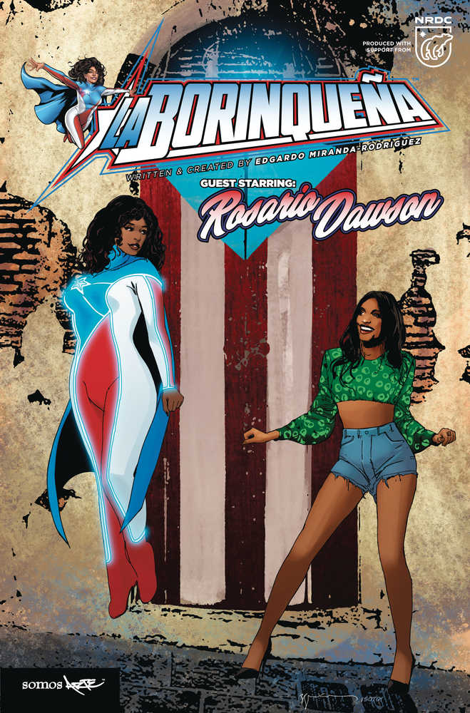 La Borinquena Starring Rosario Dawson Cover B Sienkiewicz | Dragon's Lair Comics and Fantasy Houston TX