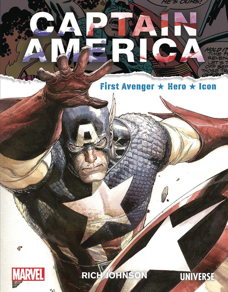 CL Captain America First Avenger Hero Icon Hardcover | Dragon's Lair Comics and Fantasy Houston TX