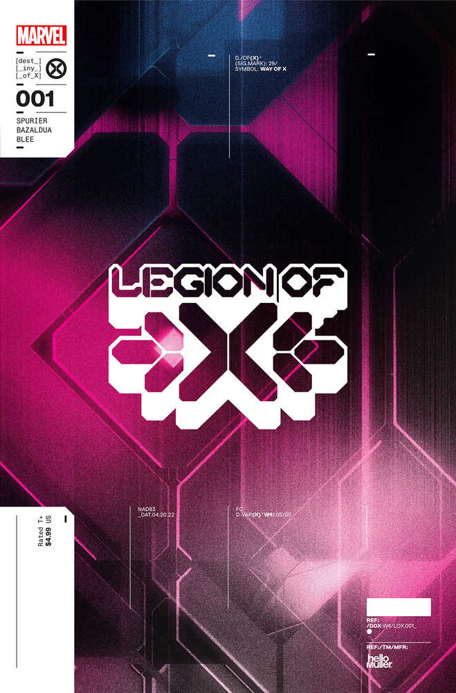 Legion Of X #1 Muller Design Variant | Dragon's Lair Comics and Fantasy Houston TX