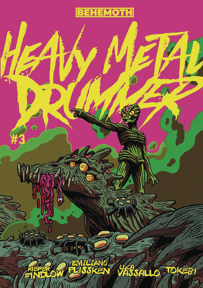 Heavy Metal Drummer #3 (Of 6) Cover A Vasallo (Mature) | Dragon's Lair Comics and Fantasy Houston TX