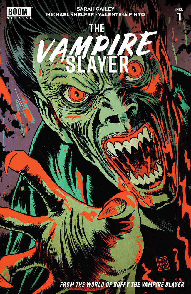 Vampire Slayer (Buffy) #1 Cover B Blood Red Foil Stamp Variant | Dragon's Lair Comics and Fantasy Houston TX