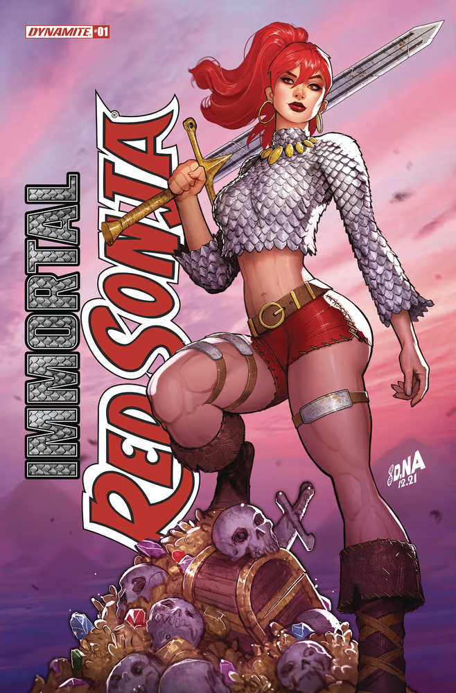 Immortal Red Sonja #1 Cover A Nakayama | Dragon's Lair Comics and Fantasy Houston TX