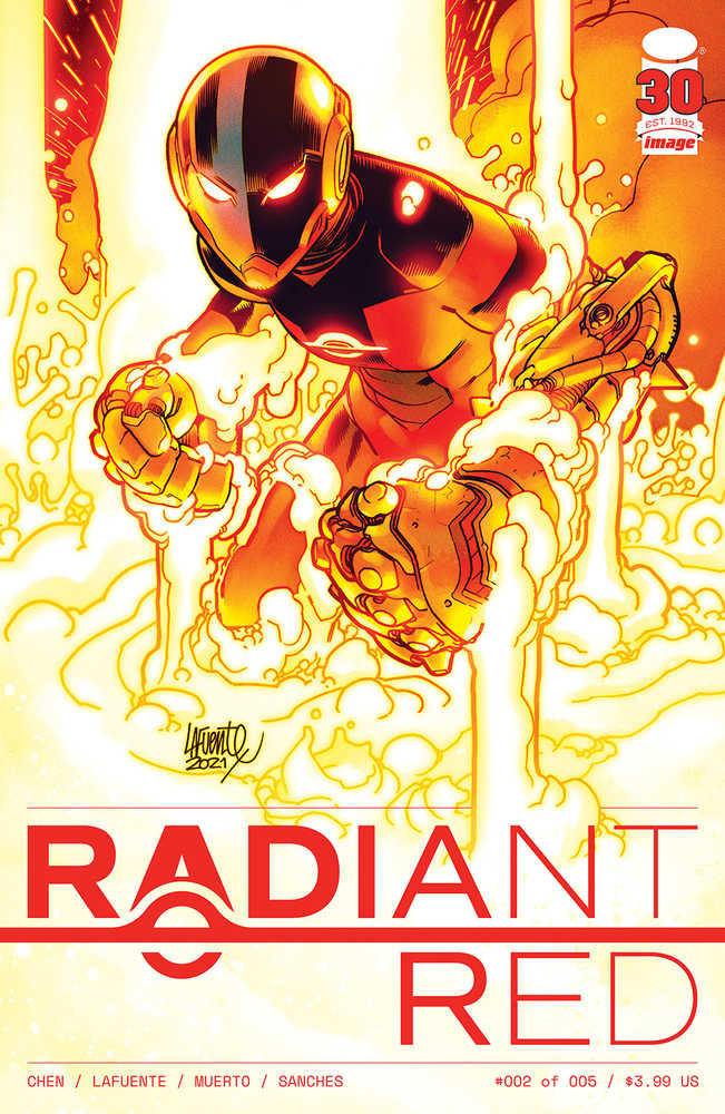 Radiant Red #2 (Of 5) Cover A Lafuente & Muerto | Dragon's Lair Comics and Fantasy Houston TX