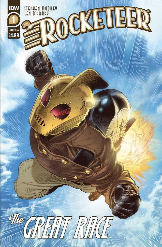 Rocketeer The Great Race #1 (Of 4) Cover A Gabriel Rodriguez | Dragon's Lair Comics and Fantasy Houston TX