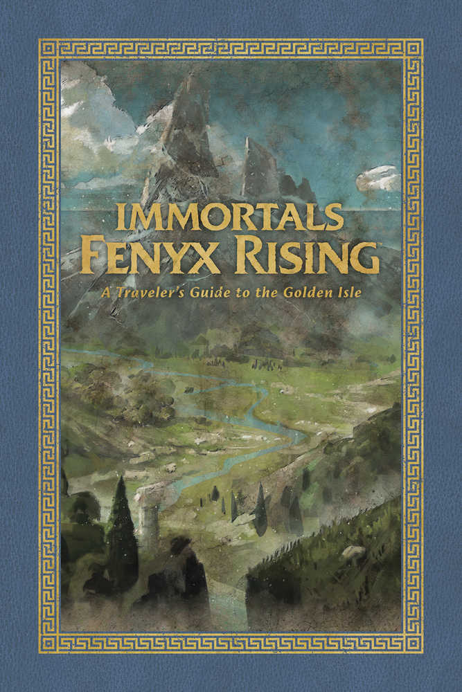 CL Immortals Fenyx Rising Travelers Guide To Golden Isle Hardcover | Dragon's Lair Comics and Fantasy Houston TX