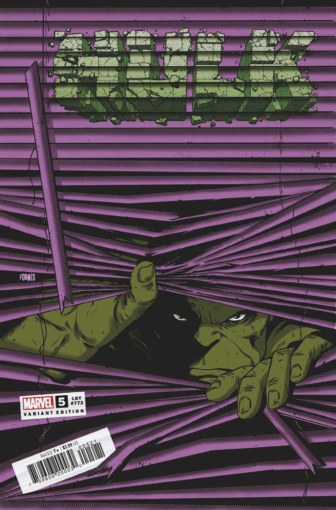 Hulk #5 Fornes Window Shades Variant | Dragon's Lair Comics and Fantasy Houston TX