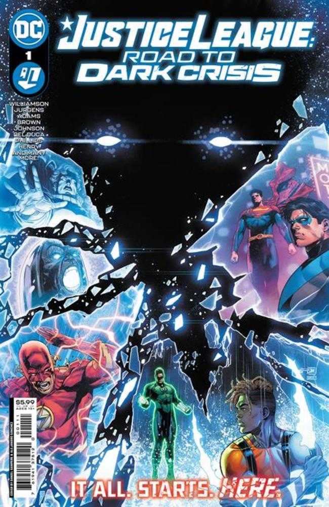 Justice League Road To Dark Crisis #1 (One Shot) Cover A Daniel Sampere | Dragon's Lair Comics and Fantasy Houston TX