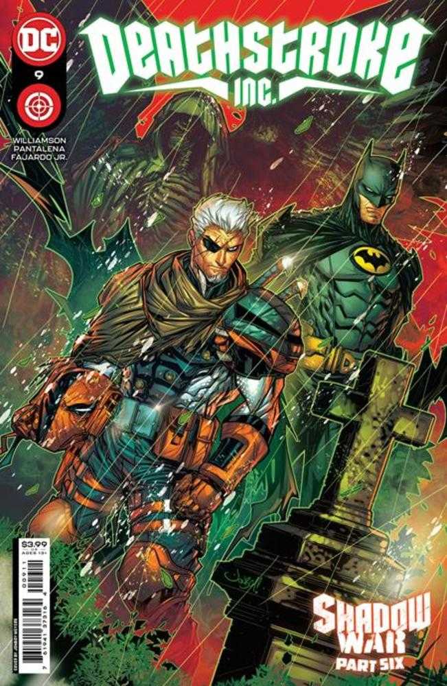 Deathstroke Inc #9 Cover A Jonboy Meyers (Shadow War) | Dragon's Lair Comics and Fantasy Houston TX