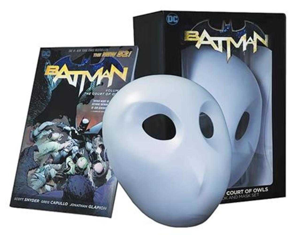 Batman The Court Of Owls Mask And Book Set (New Edition) | Dragon's Lair Comics and Fantasy Houston TX