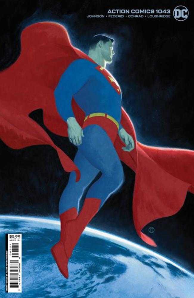 Action Comics #1043 Cover B Julian Totino Tedesco Card Stock Variant | Dragon's Lair Comics and Fantasy Houston TX