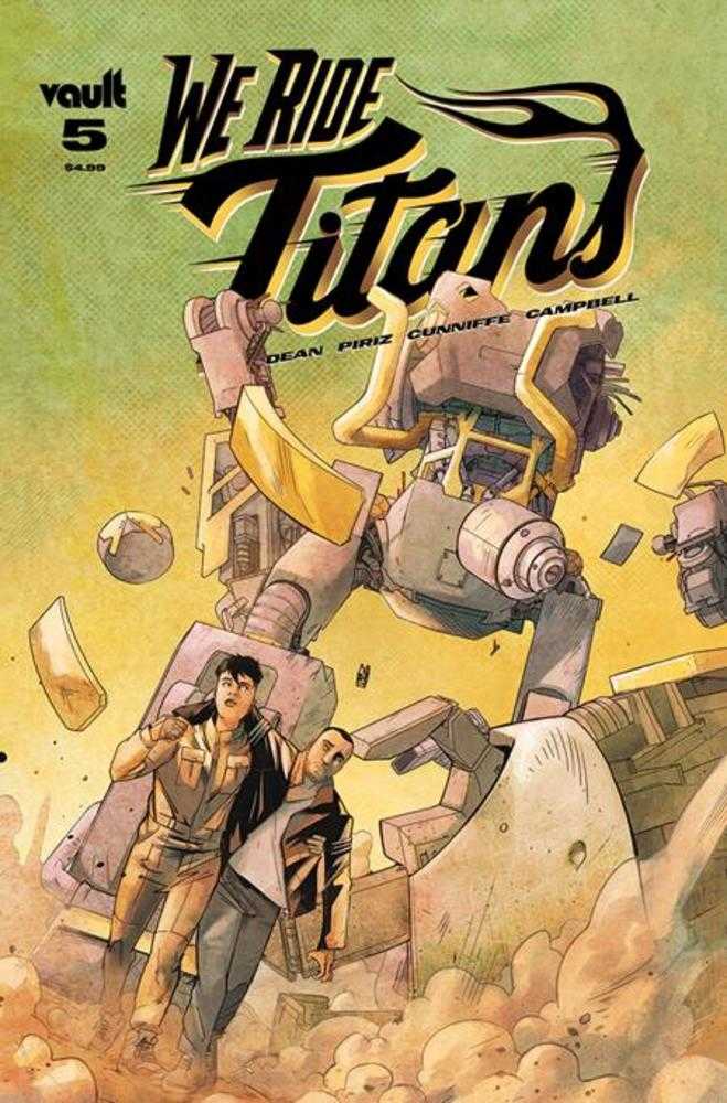 We Ride Titans #5 Cover A SebastiÁN PÍRiz | Dragon's Lair Comics and Fantasy Houston TX