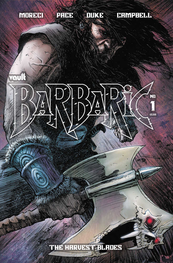 Barbaric Harvest Blades One Shot Cover B Pace | Dragon's Lair Comics and Fantasy Houston TX