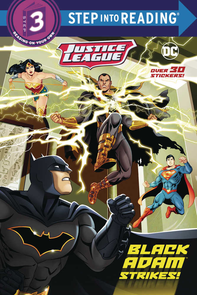 Justice League Black Adam Strike Step Into Reading Softcover | Dragon's Lair Comics and Fantasy Houston TX