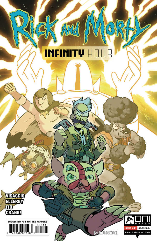 Rick And Morty Infinity Hour #3 Cover B Ito | Dragon's Lair Comics and Fantasy Houston TX