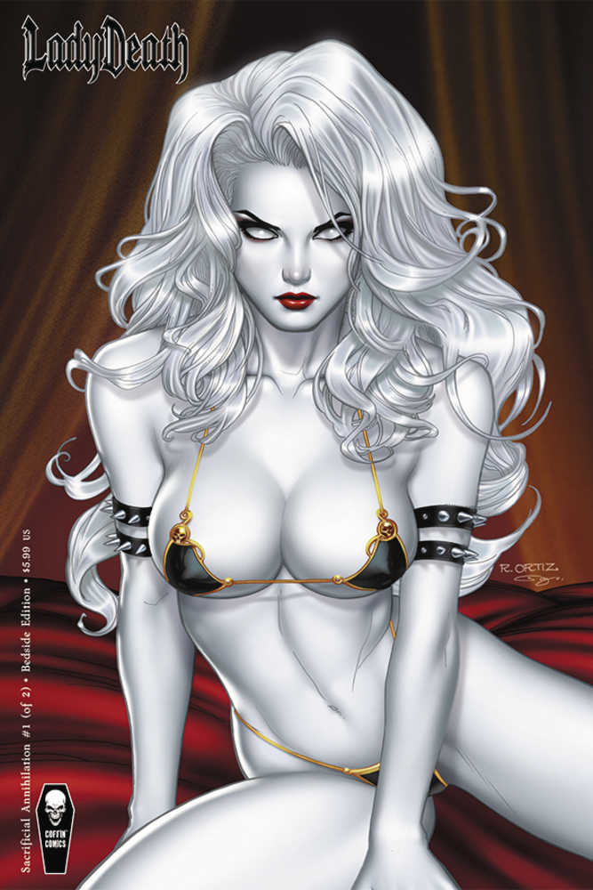 Lady Death Sacrificial Annihilation #1 (Of 2) Cover B Bedside | Dragon's Lair Comics and Fantasy Houston TX