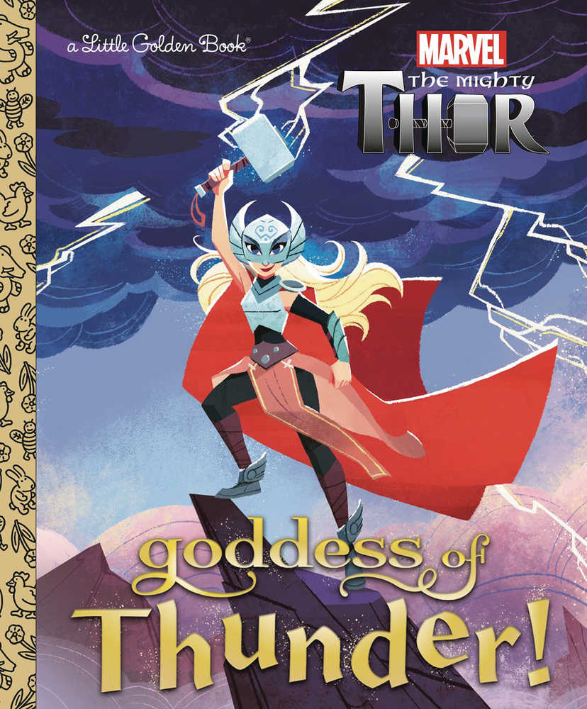 Marvel Thor Goddess Of Little Golden Book | Dragon's Lair Comics and Fantasy Houston TX