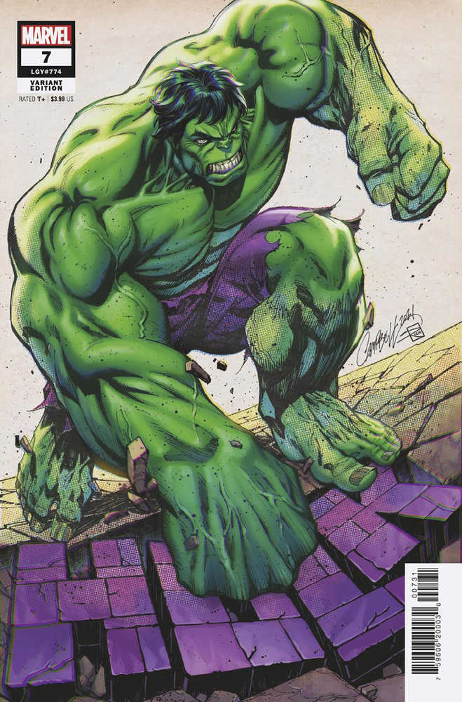 Hulk #7 Js Campbell Variant | Dragon's Lair Comics and Fantasy Houston TX