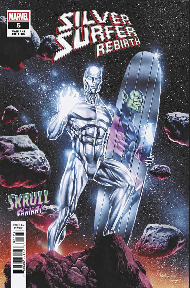 Silver Surfer Rebirth #5 (Of 5) Suayan Skrull Variant | Dragon's Lair Comics and Fantasy Houston TX