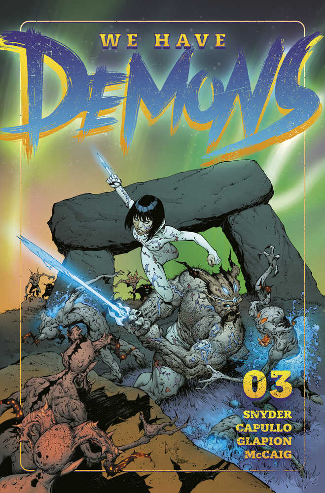 We Have Demons #3 (Of 3) Cover C Foil Capullo (Mature) | Dragon's Lair Comics and Fantasy Houston TX