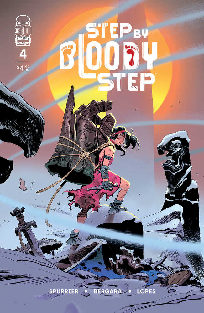 Step By Bloody Step #4 (Of 4) Cover A Bergara | Dragon's Lair Comics and Fantasy Houston TX