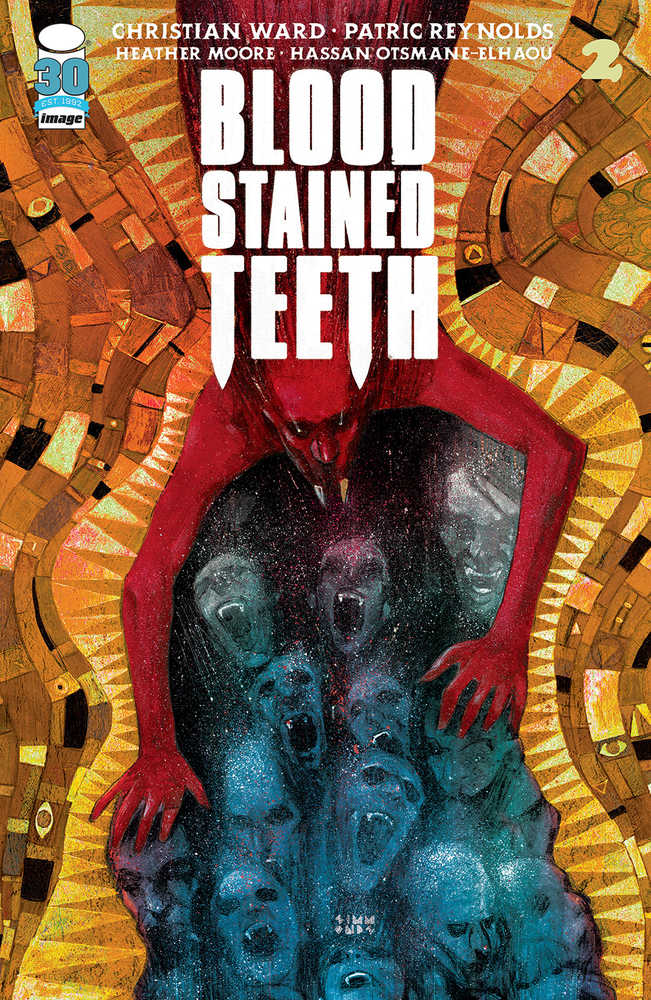 Blood Stained Teeth #2 Cover B Simmonds (Mature) | Dragon's Lair Comics and Fantasy Houston TX