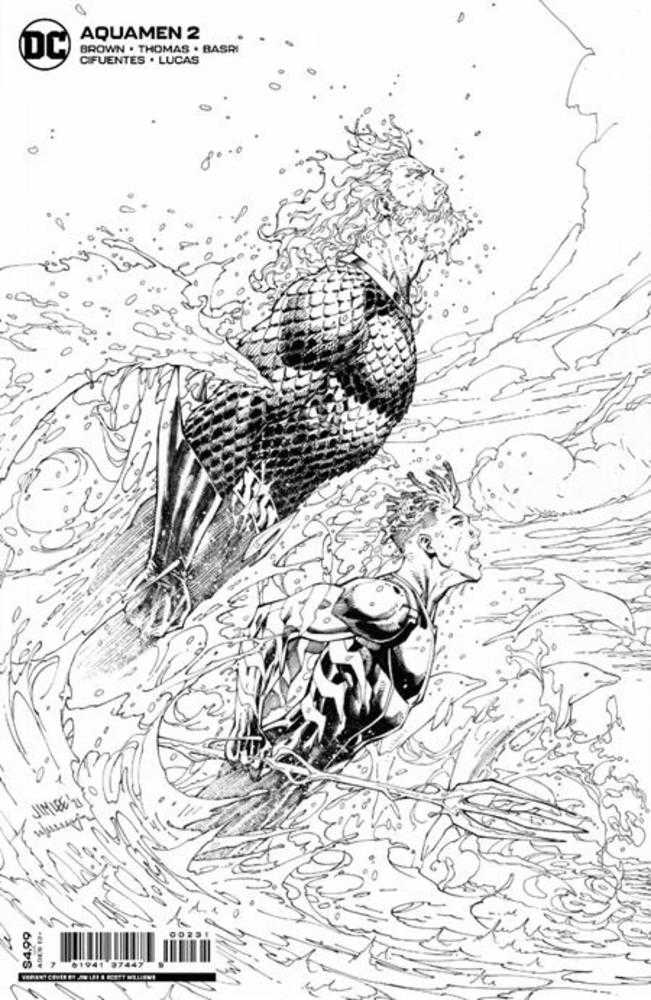 Aquamen #2 Cover C Jim Lee Over Ship Card Stock Variant | Dragon's Lair Comics and Fantasy Houston TX