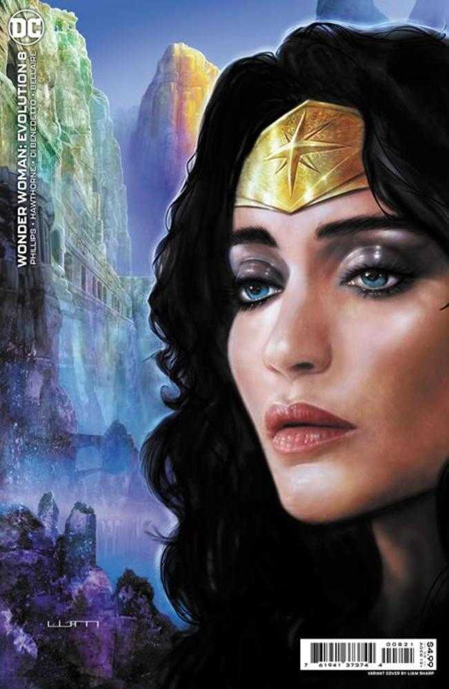 Wonder Woman Evolution #8 (Of 8) Cover B Liam Sharp Card Stock Variant | Dragon's Lair Comics and Fantasy Houston TX