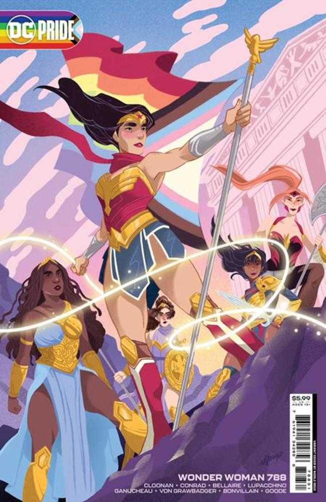 Wonder Woman #788 Cover C Nicole Goux Pride Month Card Stock Variant | Dragon's Lair Comics and Fantasy Houston TX