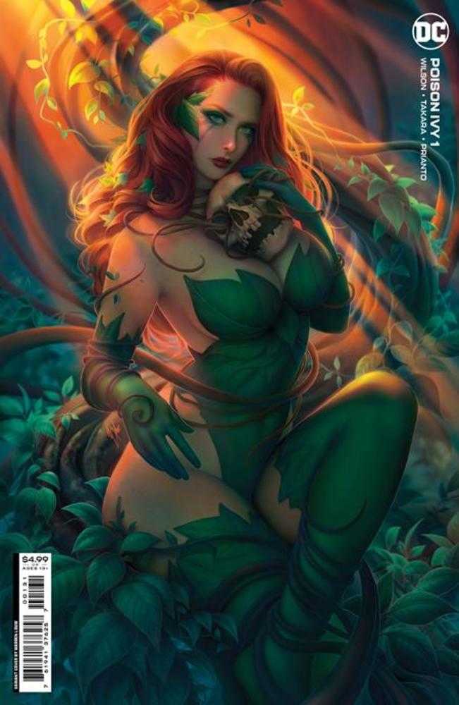 Poison Ivy #1 Cover B Warren Louw Card Stock Variant | Dragon's Lair Comics and Fantasy Houston TX