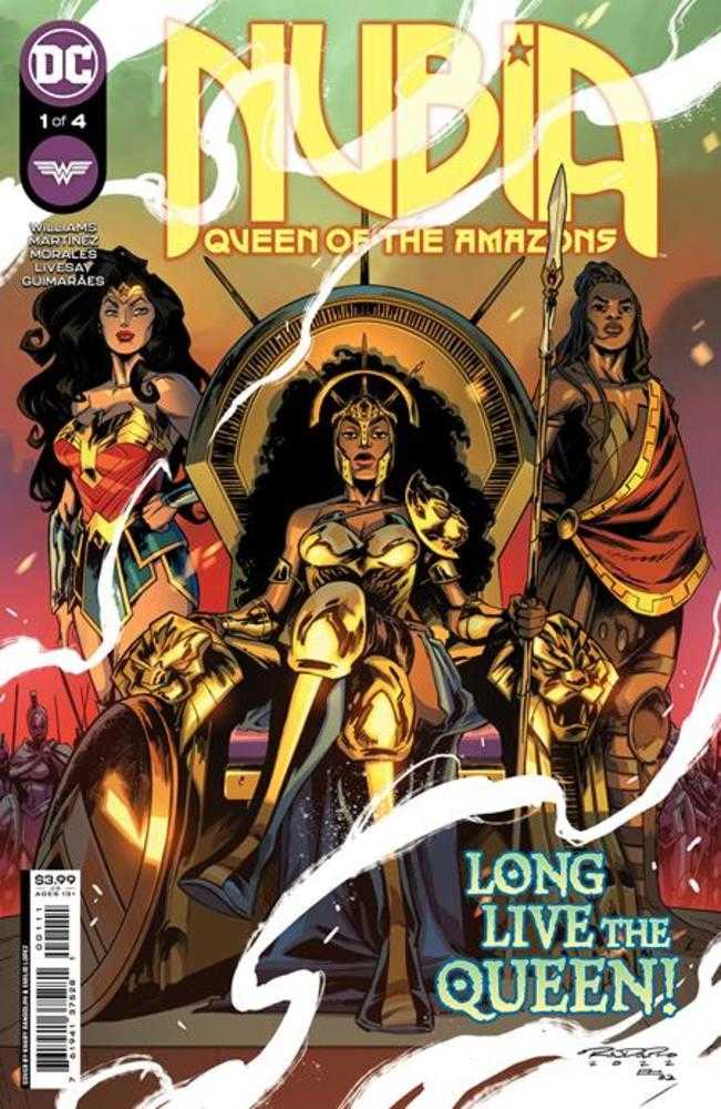 Nubia Queen Of The Amazons #1 (Of 4) Cover A Khary Randolph | Dragon's Lair Comics and Fantasy Houston TX