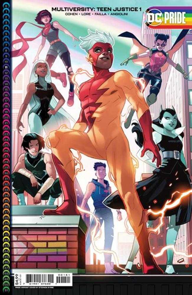 Multiversity Teen Justice #1 (Of 6) Cover C Stephen Byrne Pride Month Card Stock Variant | Dragon's Lair Comics and Fantasy Houston TX