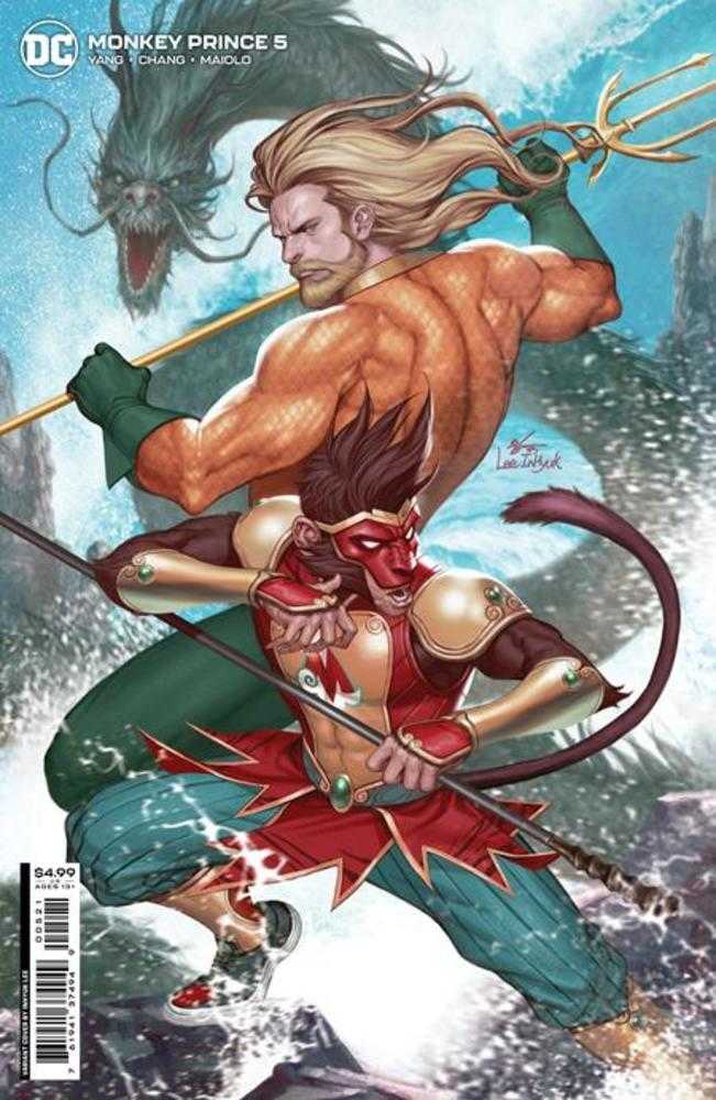 Monkey Prince #5 (Of 12) Cover B Inhyuk Lee Card Stock Variant | Dragon's Lair Comics and Fantasy Houston TX