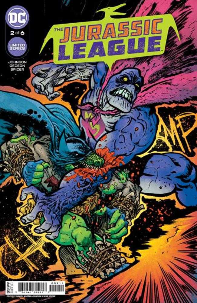 Jurassic League #2 (Of 6) Cover A Daniel Warren Johnson | Dragon's Lair Comics and Fantasy Houston TX